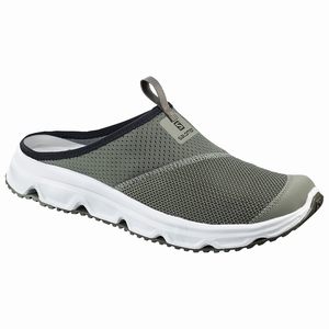 Pánske Sandále & Vodné Topánky Salomon RX SLIDE 4.0 Olivovo Zelená,985-50902